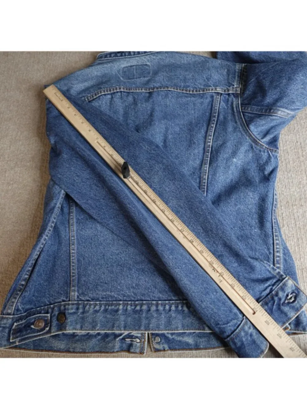 Levi's Jacket Large Blue Denim Trucker Type 3 71506 Vintage